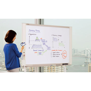 PLUS Email-capable Copyboard, 58.3" X 39.4", White freeshipping - TVN Wholesale